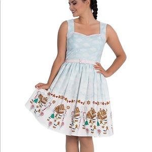 Hell Bunny Gingerbread Dress Large